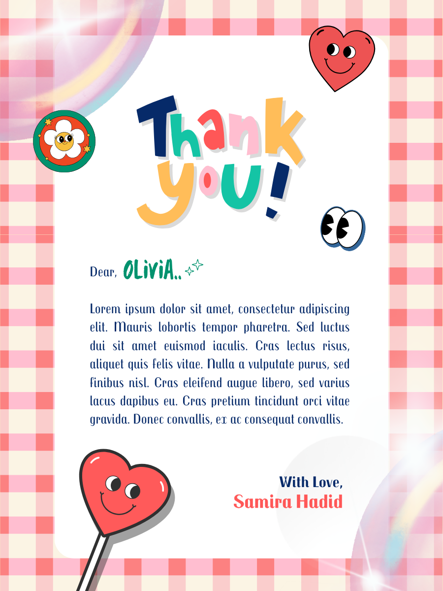 Thankyou Card Style 3